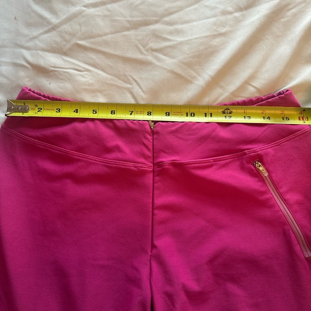 Nike Dri-Fit Women’s Athletic Pants Size 6 – Hot Pink Magenta, Zip Ankle,Pocket - Picture 4 of 15